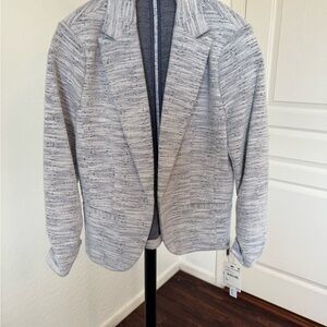 Amanda and Chelsea Gray Textured Blazer